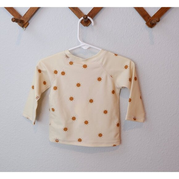 NEW Rylee + Cru Baby Neutral Sun Rashguard Swimsuit, size 6-12 months - Picture 4 of 10